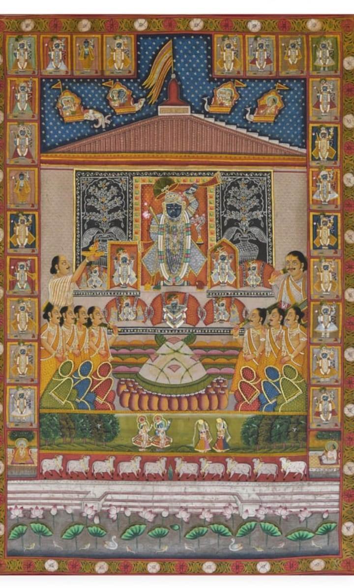 Shrinathji Annakut Mahotsav Pichwai
